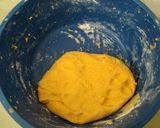 Foto langkah ke 2 dari resep Biji Salak Labu Kuning kuah Susu.