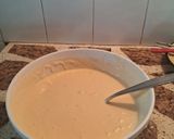 Foto del paso 2 de la receta: Fainá clásico relleno con jamón y queso