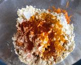 A picture of step 2 of Oats besan methi chilla.