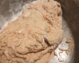 A picture of step 2 of Tahini Fried Bread.