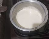A picture of step 1 of Homemade condensed milk.