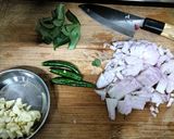 A picture of step 3 of Fenugreek leaves Sabji (Methi leaves Sabji).