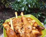 Foto langkah ke 5 dari resep Oseng Dengkil Kambing.