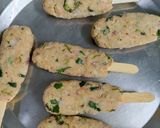 A picture of step 5 of Potato Lolipop.