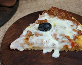 Foto del paso 6 de la receta: 🇮🇹🍕 Pizza bolognesa con stracciatella casera 🍕🇮🇹 Una vuelta de tuerca a la carne picada