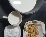 A picture of step 1 of Rainbow Custard with Cookies !.