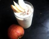 A picture of step 5 of Apple milkshake.