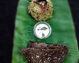 A picture of step 8 of Chakka kuzhachathu raw jackfruit curry with millet pitha.