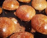 Une image de l'étape 6 de Petit pain au sésames.