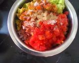 A picture of step 2 of Chickpea salad.
