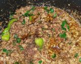 A picture of step 6 of Chicken Qeema dry 😋.