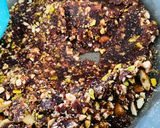 A picture of step 3 of Almond and date roll.