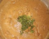 A picture of step 3 of Paneer butter masala.