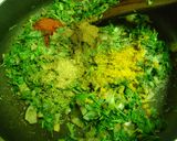 A picture of step 4 of Aloo Methi.
