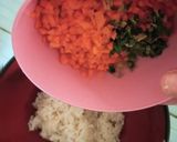 Foto langkah ke 1 dari resep Nasi telur panggang.