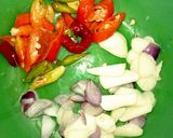 Foto langkah ke 4 dari resep Tumis Sayur Pepaya Muda.