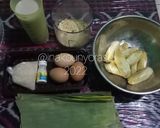Foto langkah ke 1 dari resep Barongko Pisang Telur Khas Sumbawa NTB.