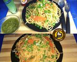 A picture of step 7 of Street Style Veg Chowmein.