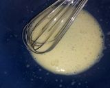A picture of step 1 of Naked Moist Lemon-banana cake with chocolate chips.