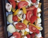 A picture of step 1 of Quick roast vegetables.