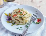 Foto langkah ke 5 dari resep Spaghetti Aglio Olio e Peperoncino.
