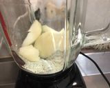 Foto del paso 1 de la receta: Batido de espirulina con peras y yerbabuena