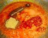 A picture of step 3 of Kaju Gathiya Sabji.