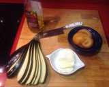Foto del paso 1 de la receta: Berenjena mozzarela y tomate