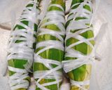 Hình bước làm 5 của món Bánh tét trái bắp