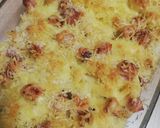 Sonkás rakott tészta recept fázis 3 fotója