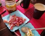 A picture of step 5 of Bacon and eggs.