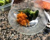 Foto del paso 1 de la receta: Calabacín relleno a caballo
