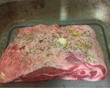 A picture of step 4 of Garlic Studded Shoulder of Lamb.
