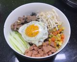 Hình bước làm 3 của món Cơm lứt trộn rong biển 🍙