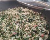 Foto del paso 4 de la receta: Risotto de espinacas y jamón