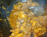 A picture of step 3 of Chicken Qorma.