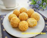 Foto langkah ke 7 dari resep Onde-onde ubi mini.