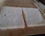 A picture of step 1 of One bite pin wheel sandwiches.
