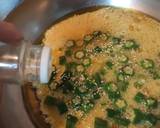 十分鐘上菜─蛋汁燒秋葵星（素食可）食譜步驟7照片