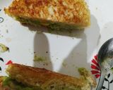 A picture of step 10 of Veggie sandwich.