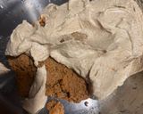 A picture of step 2 of Cashew dates barfi.