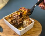 A picture of step 7 of Pork and Mushroom Lasagna Bake.