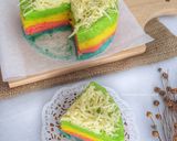 Foto langkah ke 5 dari resep Rainbow Cake Kukus.