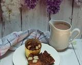 Choco white coffe muffin #postingrame2_muffin langkah memasak 8 foto