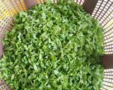 A picture of step 1 of Cinnamon jellof rice.