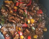 Foto langkah ke 9 dari resep Sapi lada hitam.