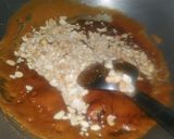A picture of step 2 of Peanut chikki.