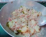 A picture of step 2 of Sabudana Khichdi.