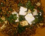 स्प्राउट मूंग शिमला मिर्च के साथ (Sprout moong with capsicum recipe in hindi) रेसिपी चरण 6 फोटो