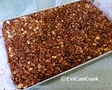 Foto langkah ke 4 dari resep Granola Bars Coklat / No Bake.